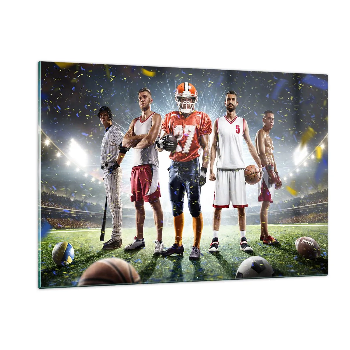 Obraz na skle - Gladiátoři arén - 120x80 cm