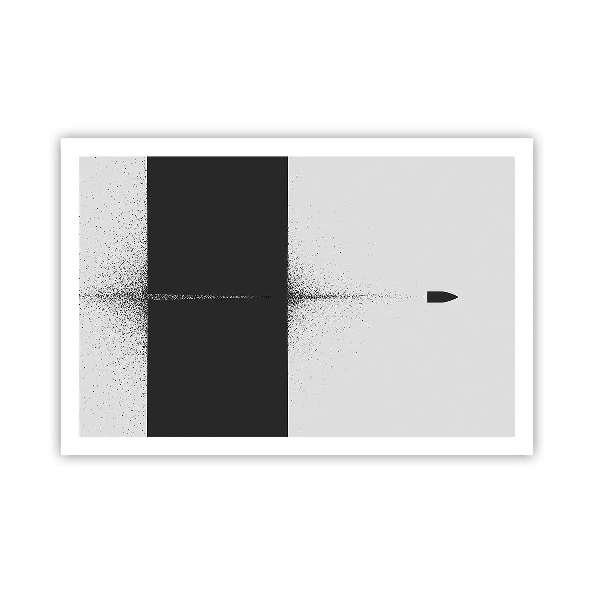 Plakát - Přímo k cílu - 91x61 cm