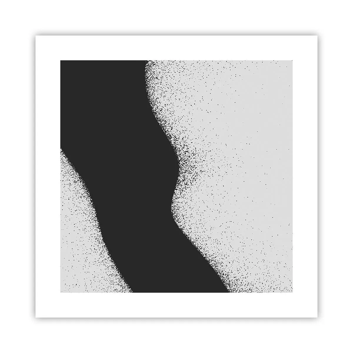 Plakát - Plynulá rovnováha - 40x40 cm