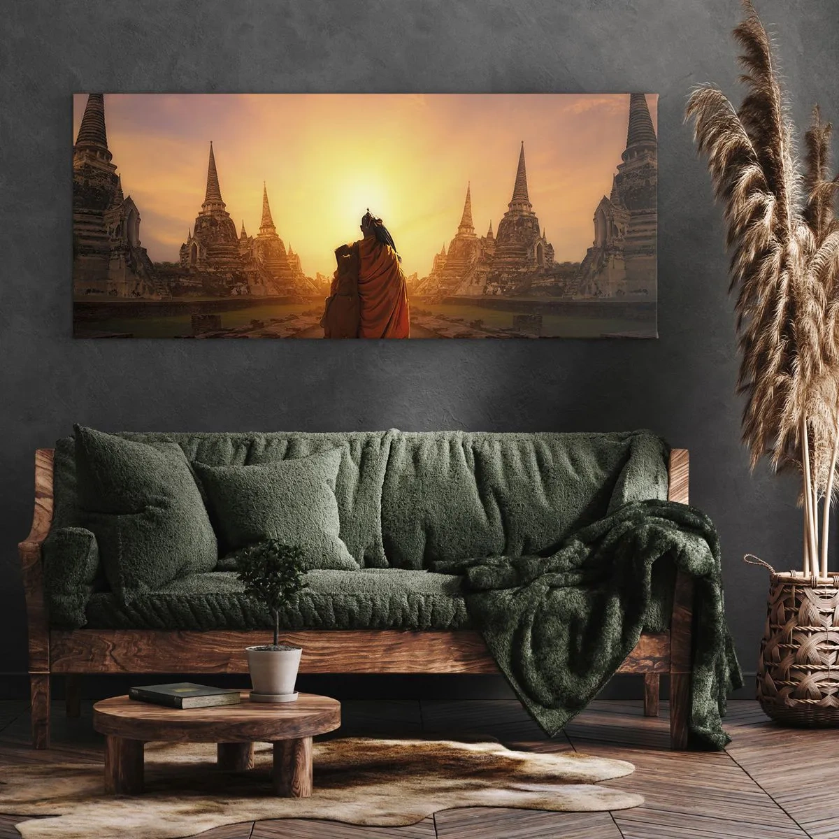 Obraz na plátně - V klidu věčností - 100x40 cm