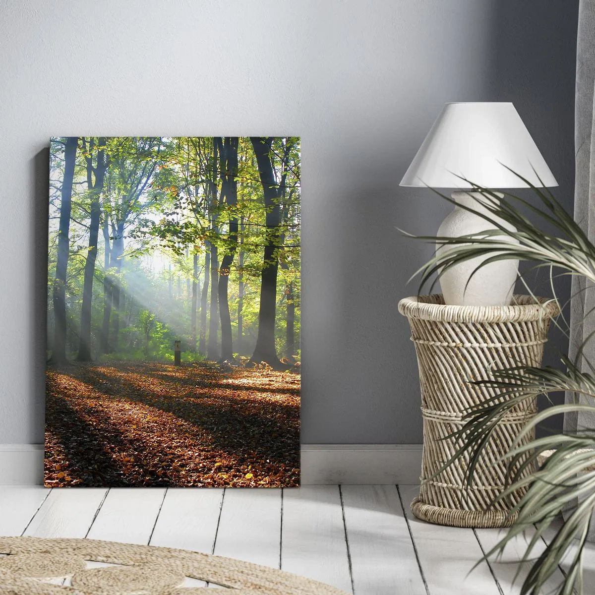 Obraz na plátně - Světla a stíny - 50x70 cm