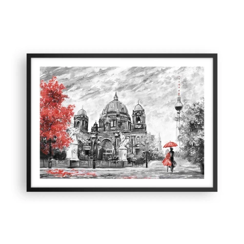 Plakát v černém rámu - Berlínské setkání - 70x50 cm