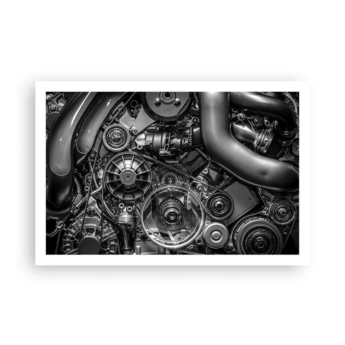 Plakát - Poezie mechaniky - 91x61 cm