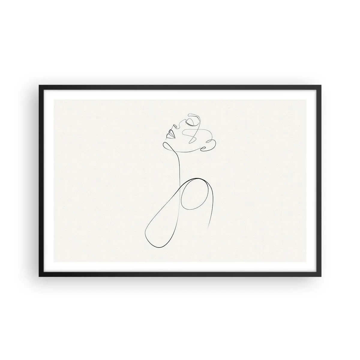 Plakát v černém rámu - Zamotaná ve snech - 91x61 cm