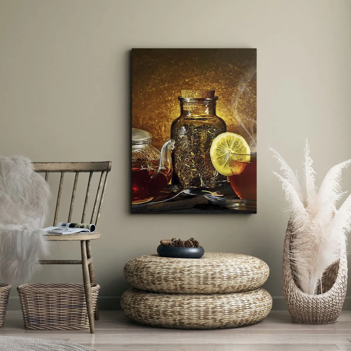 Obraz na plátně - Ve stylu nizozemských mistrů - 80x120 cm