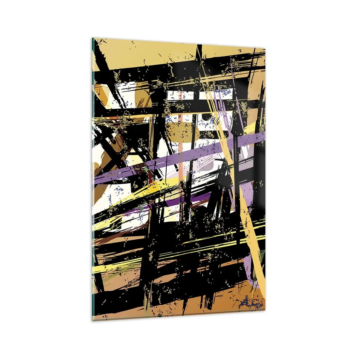 Obraz na skle - Ostrý řez - 80x120 cm