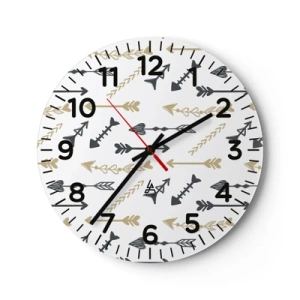 Nástěnné hodiny - Sen lučišníka - 40x40 cm