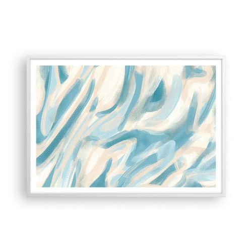 Plakát v bílém rámu - Jarní závany - 100x70 cm