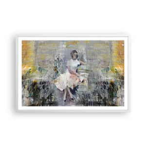 Plakát v bílém rámu - Klasická a moderní - 91x61 cm