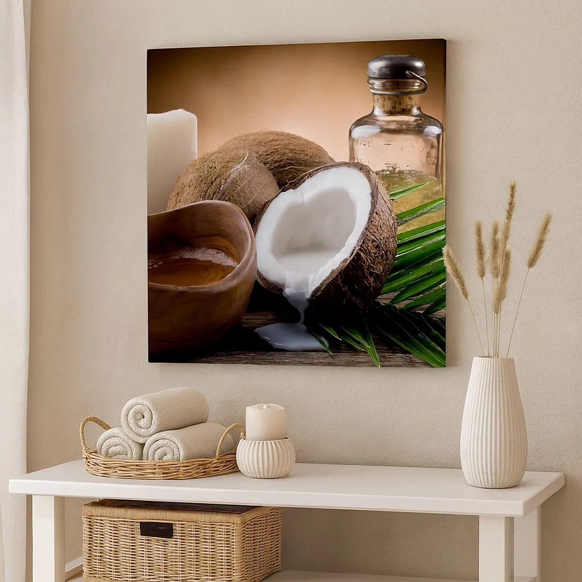 Obraz na plátně - Zdraví z tropických ostrovů - 30x30 cm