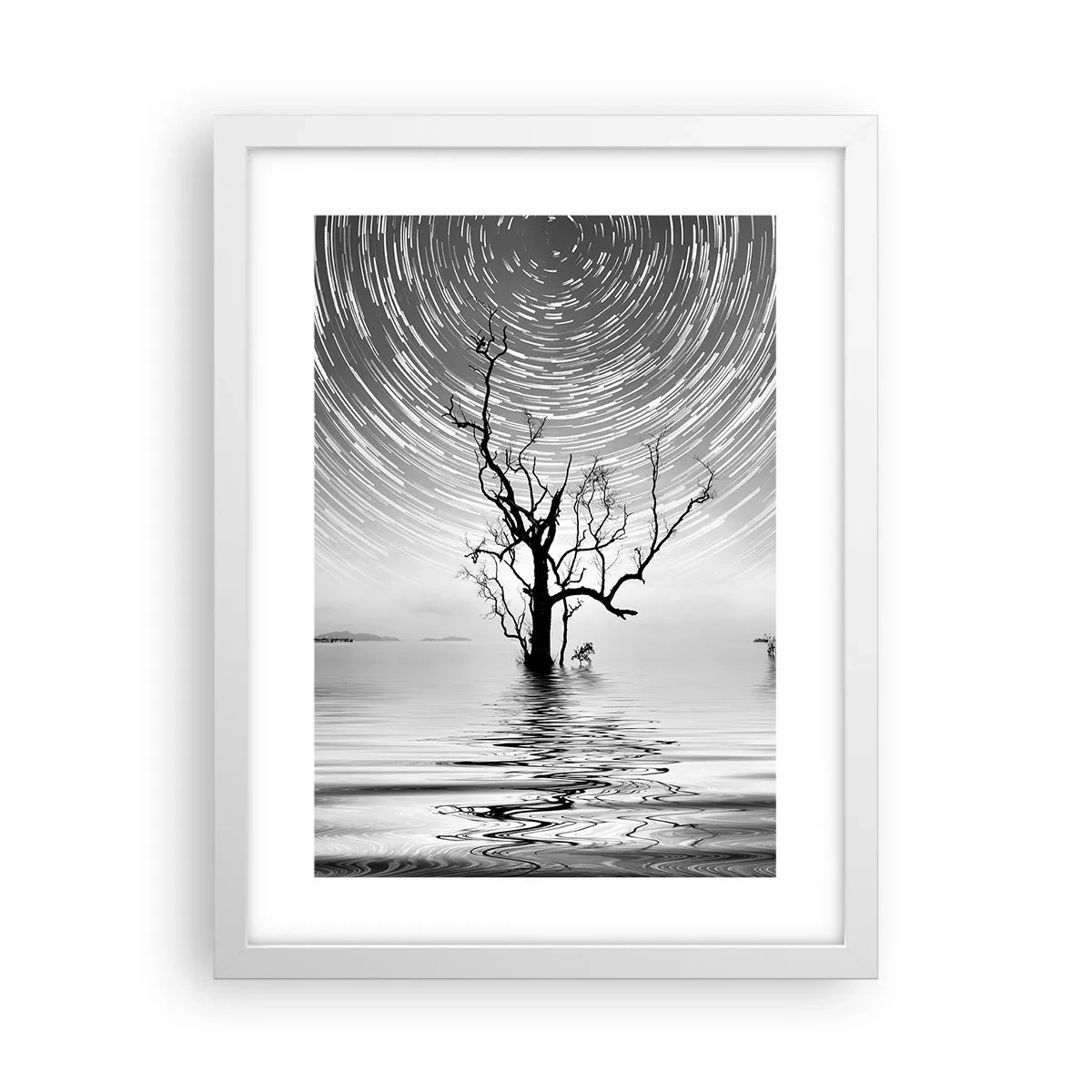 Plakát v bílém rámu - Symfonie přírody - 30x40 cm