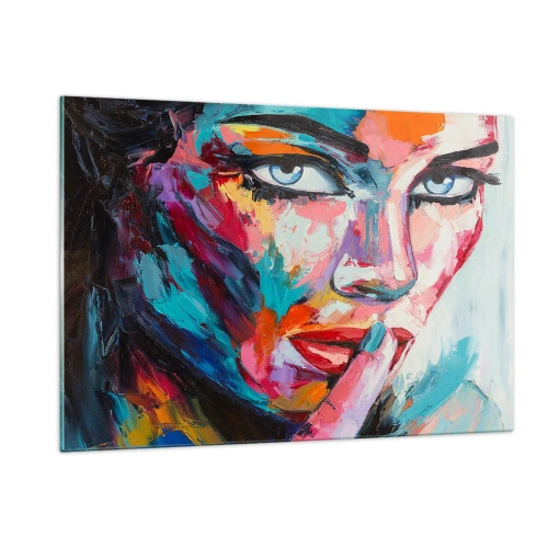 Obraz na skle - Naše první tajemství - 120x80 cm