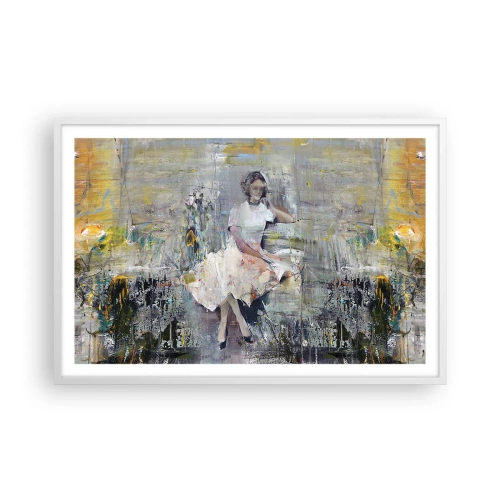 Plakát v bílém rámu - Klasická a moderní - 91x61 cm