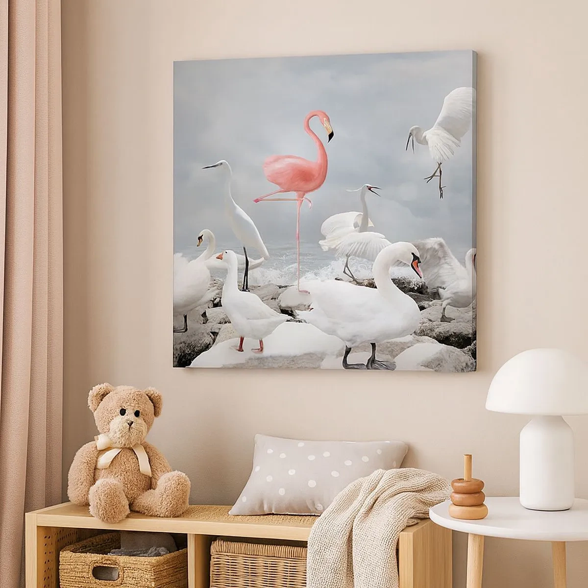 Obraz na plátně - Kde jsem se tu vzal? - 30x30 cm