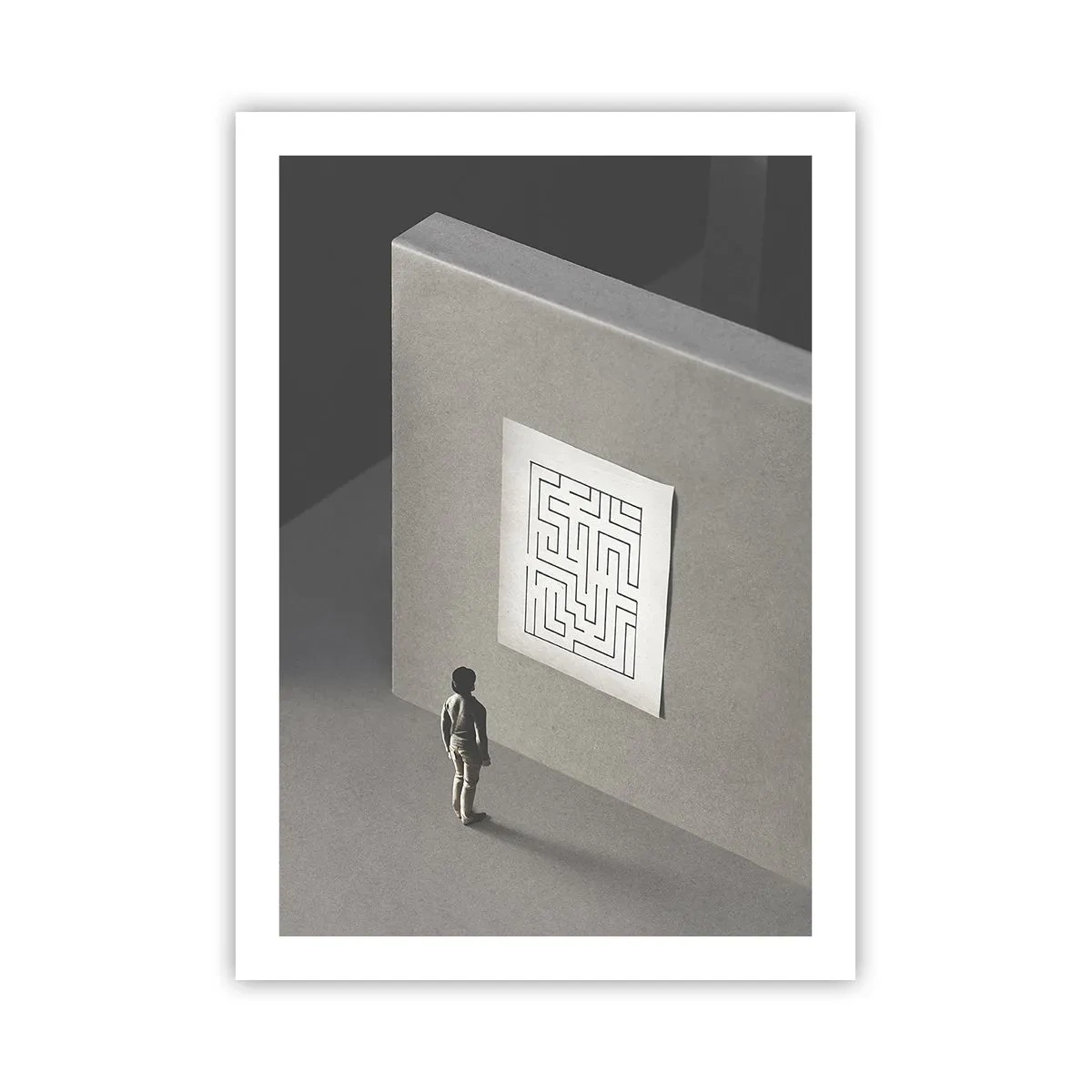 Plakát - Kde to ale jsem? - 50x70 cm