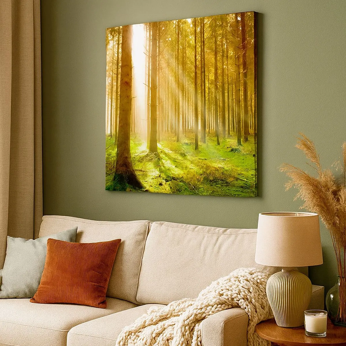 Obraz na plátně - Brzy se objeví elfové - 30x30 cm