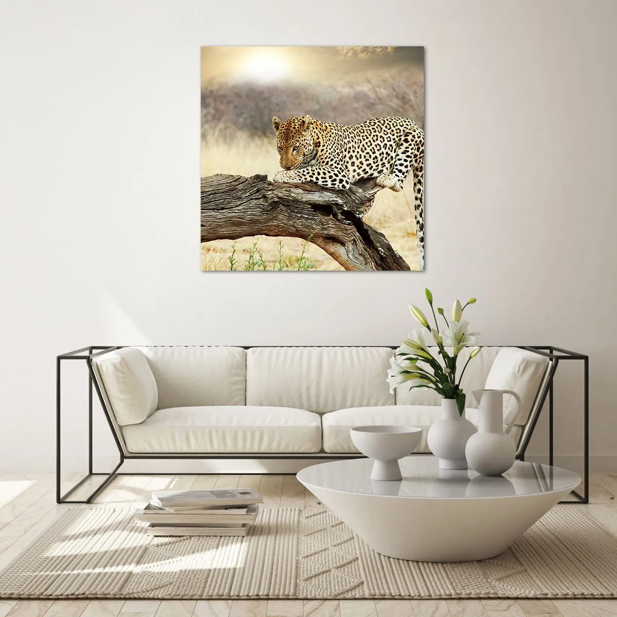 Obraz na skle - Chodím vlastními cestami - 30x30 cm