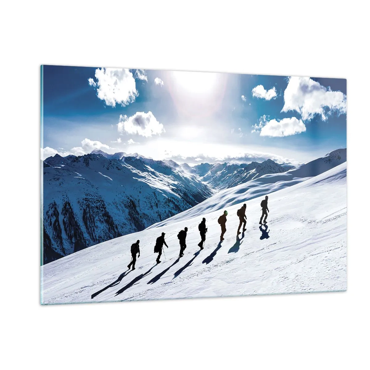 Obraz na skle - Tým dobývatelů - 120x80 cm