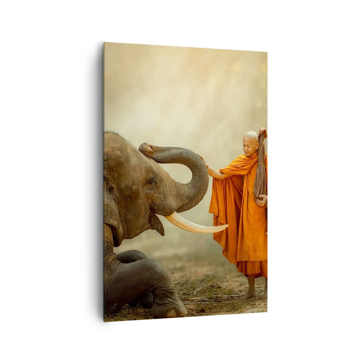 Obraz na plátně - Setkání na cestách - 80x120 cm