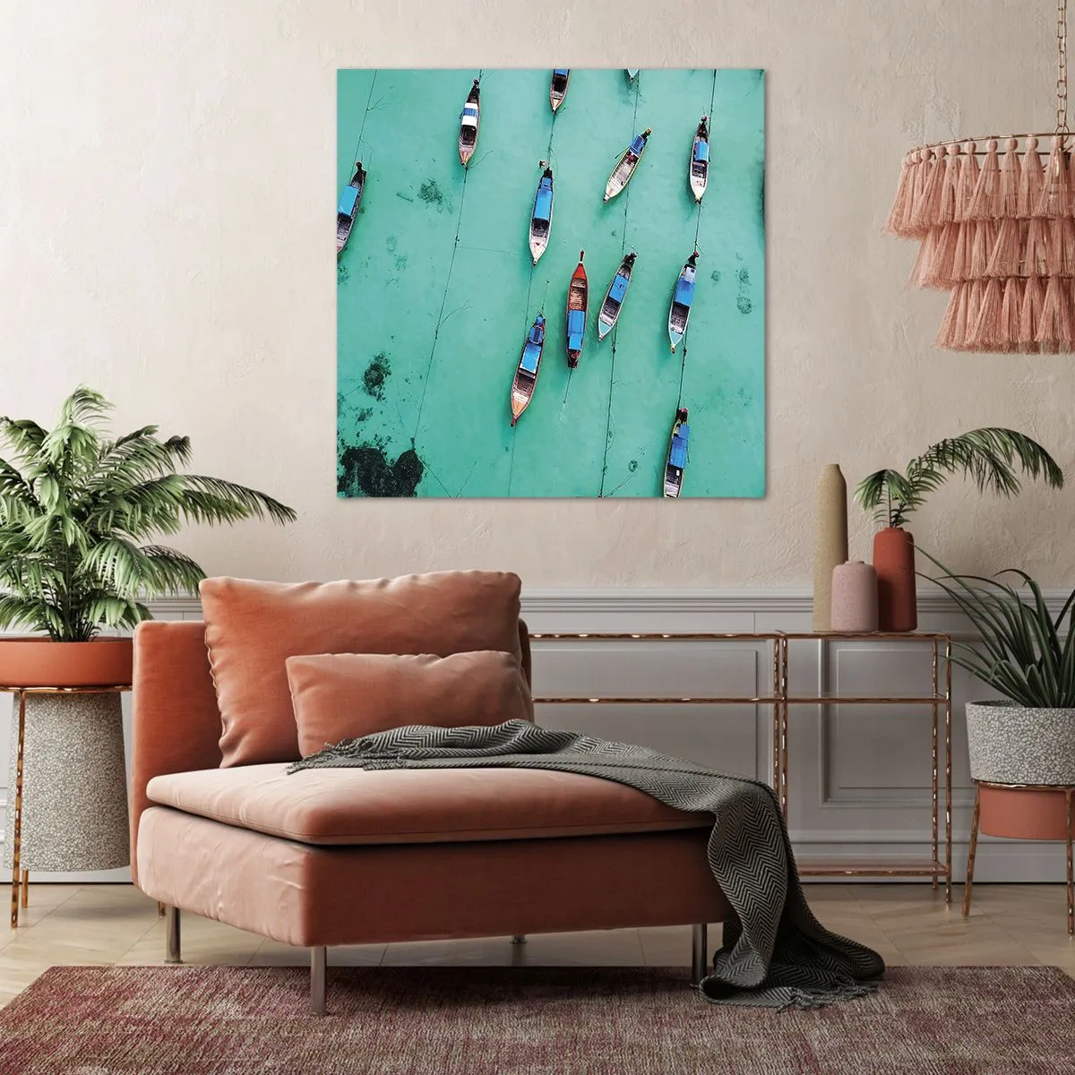 Obraz na plátně - V radostném očekávání - 60x60 cm