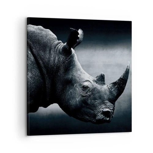 Obraz na plátně - Pravý profil - 60x60 cm