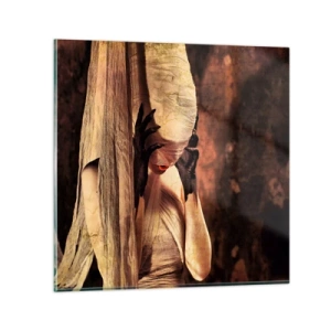 Obraz na skle - Mezi dobrem a zlem - 60x60 cm