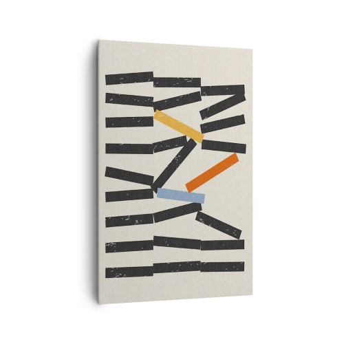 Obraz na plátně - Domino – kompozice - 80x120 cm