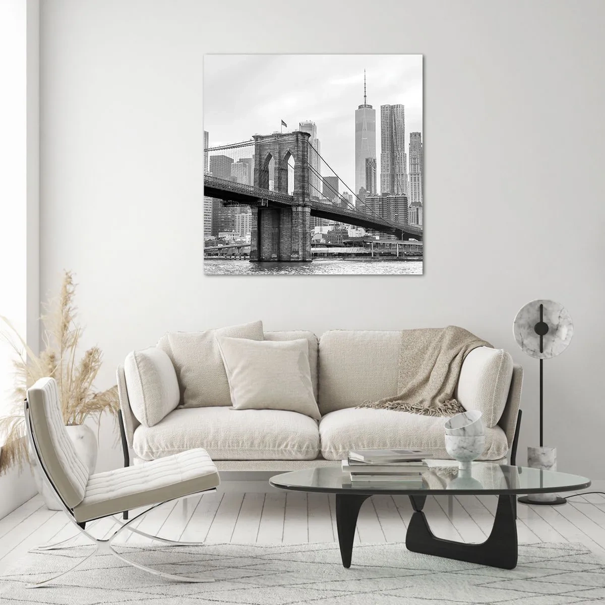 Obraz na skle - Newyorské zázraky - 70x70 cm