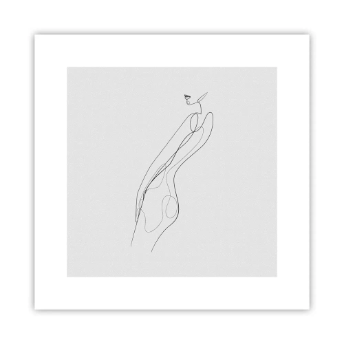 Plakát - Pouze slib - 30x30 cm