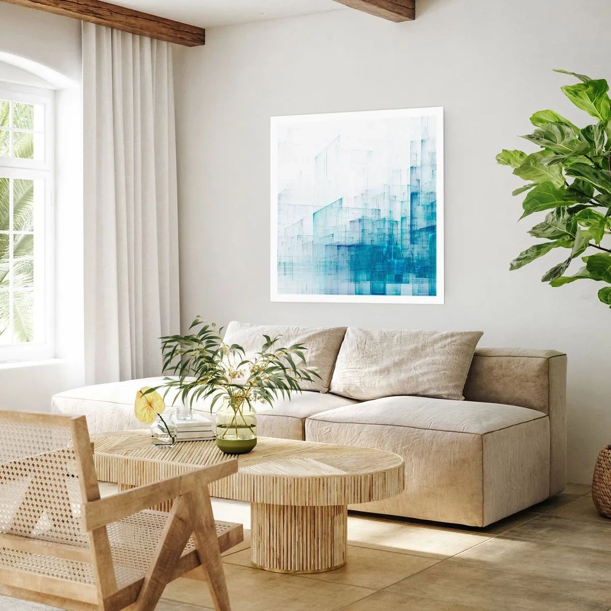 Plakát - Jak se stal prostor - 40x40 cm