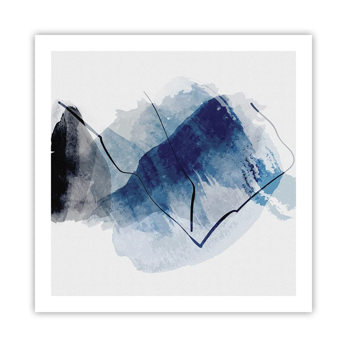 Plakát - Ledová hora - 60x60 cm