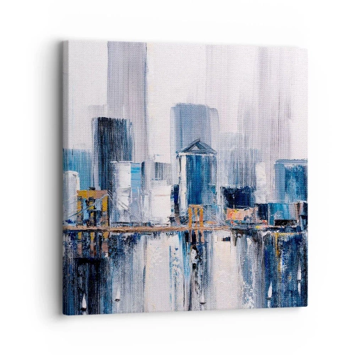 Obraz na plátně - Newyorská imprese - 30x30 cm
