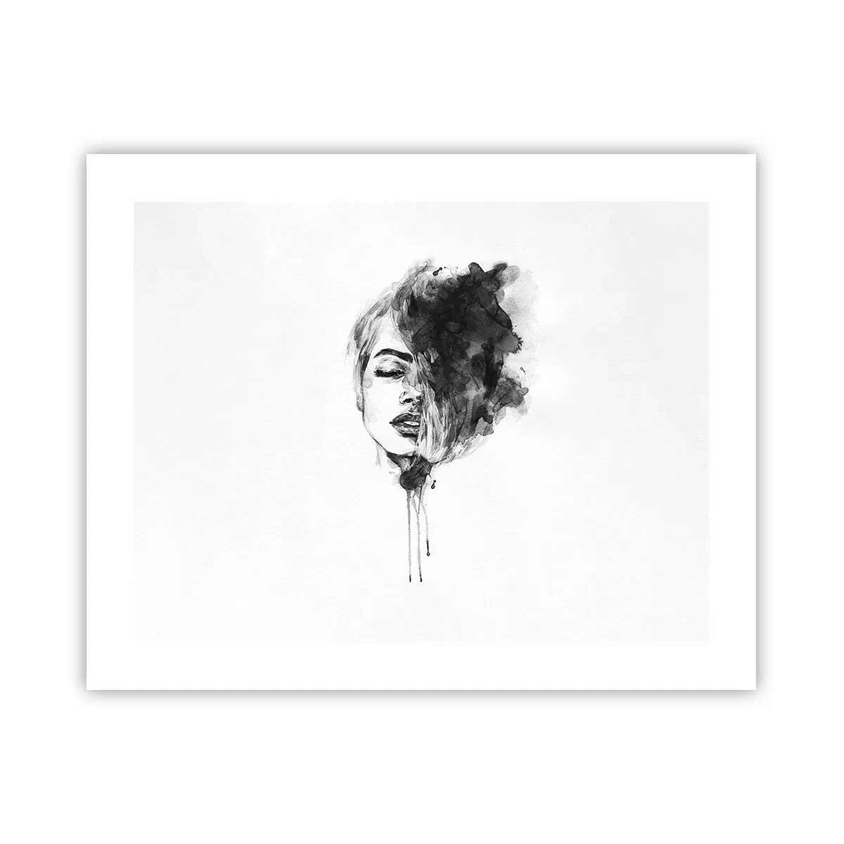 Plakát - O čem sní dívka - 50x40 cm