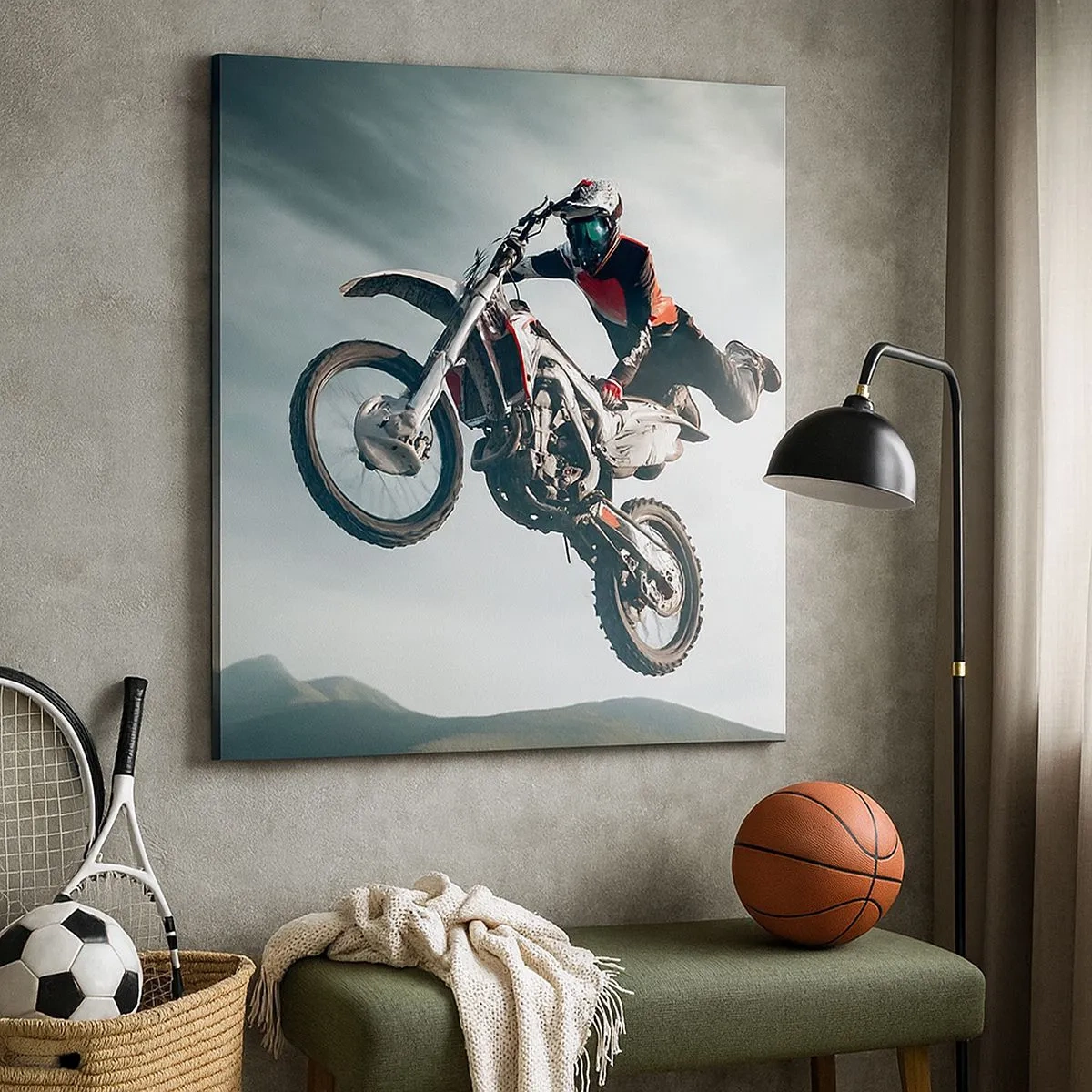 Obraz na plátně - Není zábava bez rizika - 30x30 cm