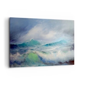 Obraz na plátně - „Vichřice zavyla triumfálně…“ - 120x80 cm
