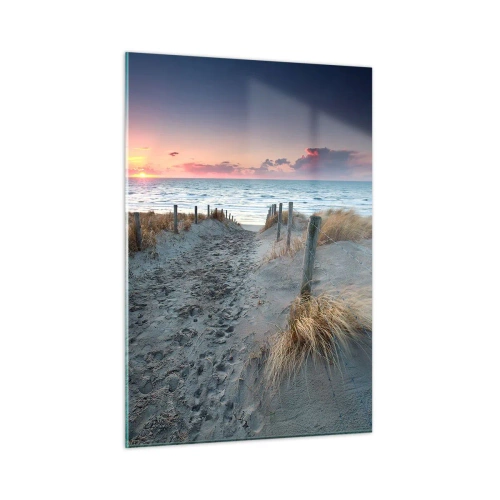 Obraz na skle - Za trochu lásky šel bych světa kraj… - 50x70 cm