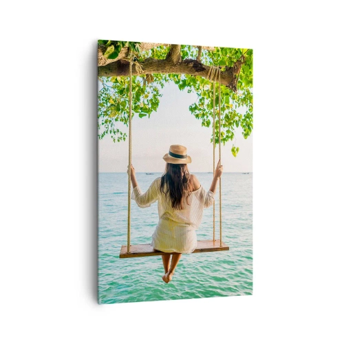 Obraz na plátně - Život je krásný - 80x120 cm