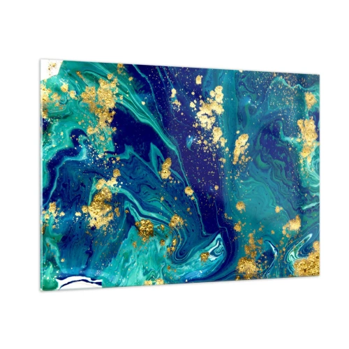 Obraz na skle - Plátky slunce  - 100x70 cm