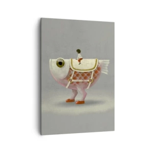 Obraz na plátně - Rybí jezdec - 50x70 cm