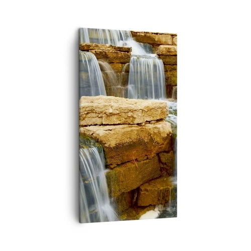 Obraz na plátně - Schody do nebe - 45x80 cm