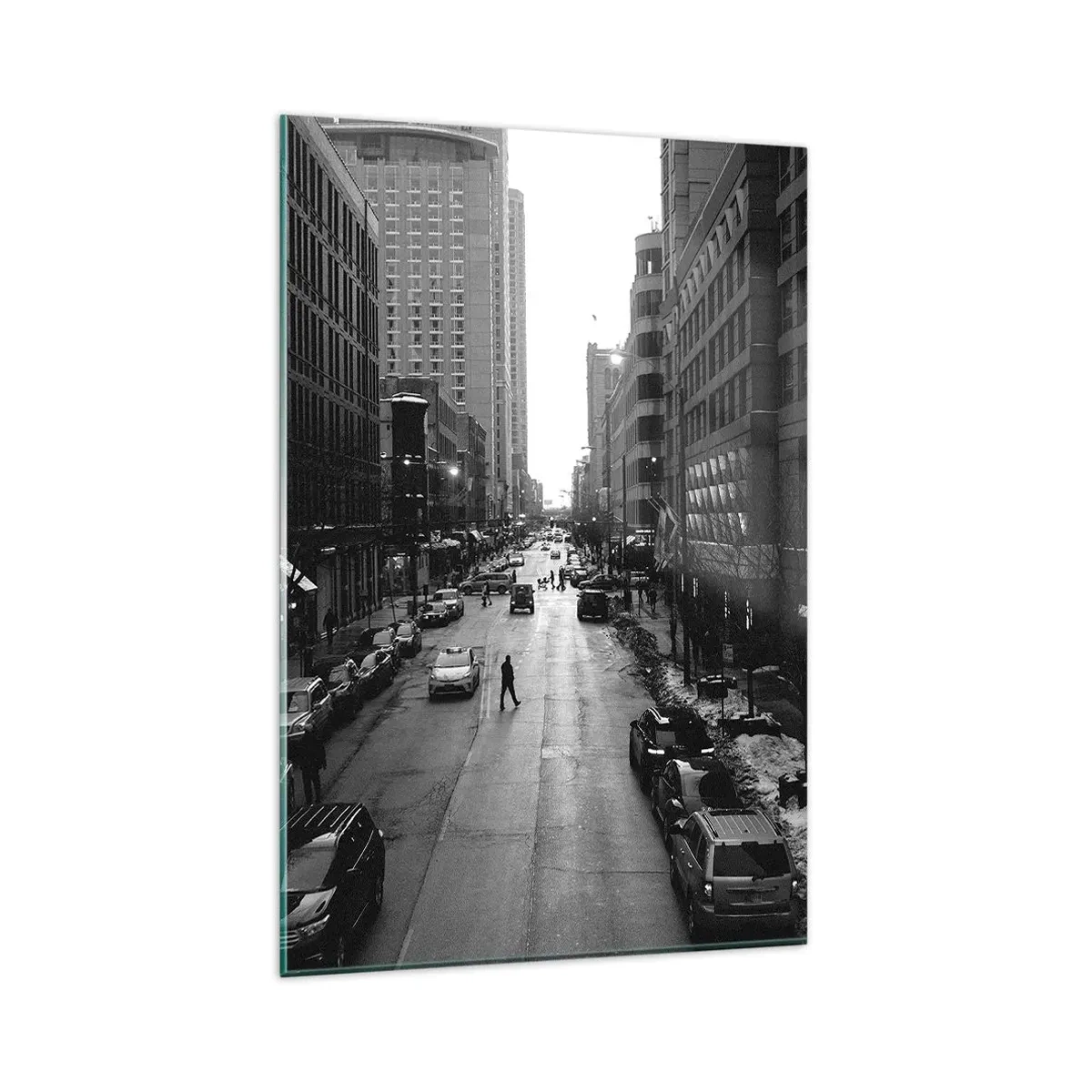 Obraz na skle - Další den, jako každý jiný - 80x120 cm