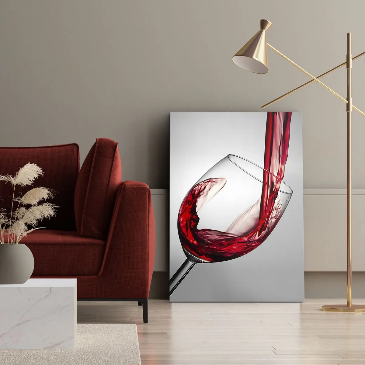 Obraz na plátně - Barva - pohyb - zvuk - 50x70 cm