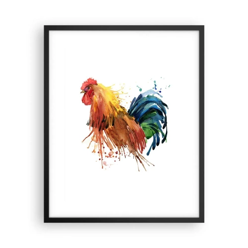 Plakát v černém rámu - Královský šat, královská pýcha - 40x50 cm