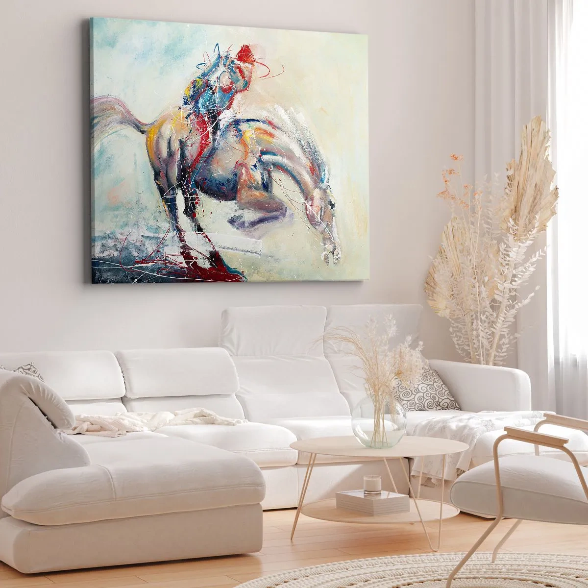 Obraz na plátně - Drž se, letíme - 70x50 cm