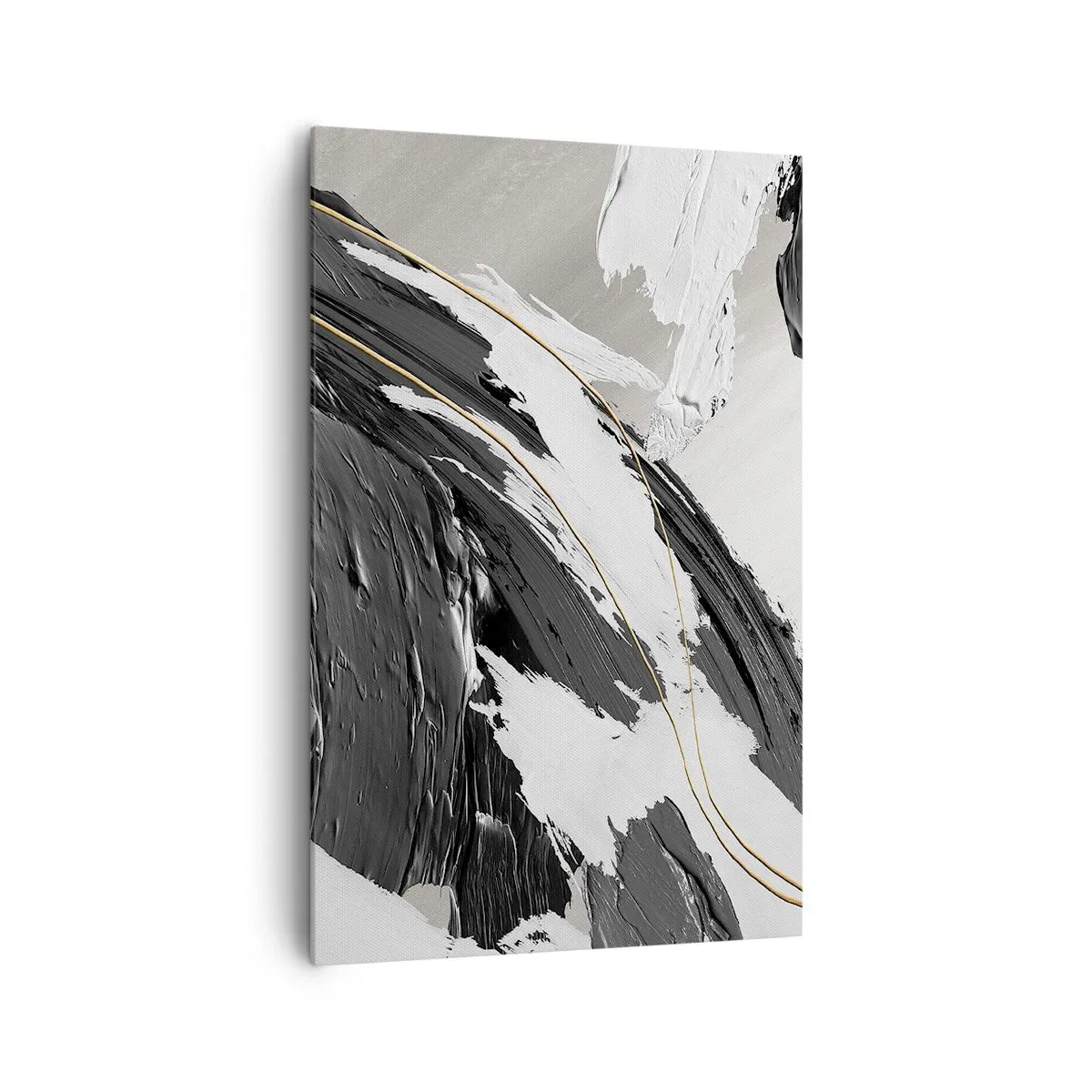 Obraz na plátně - Velkorysá abstrakce - 80x120 cm