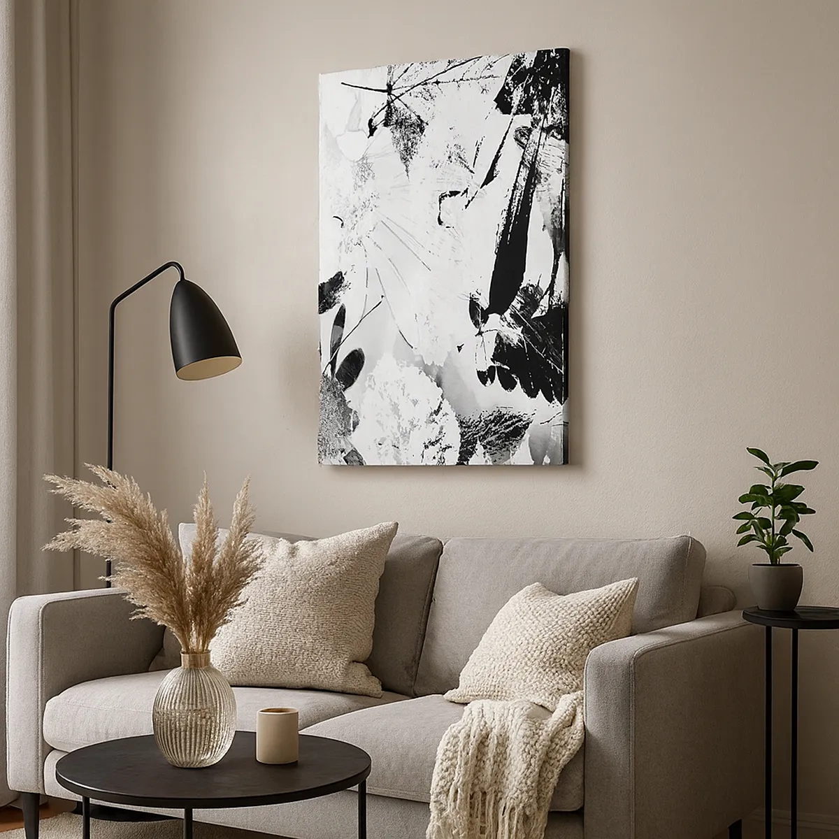 Obraz na plátně - Podzim v negativu - 50x70 cm