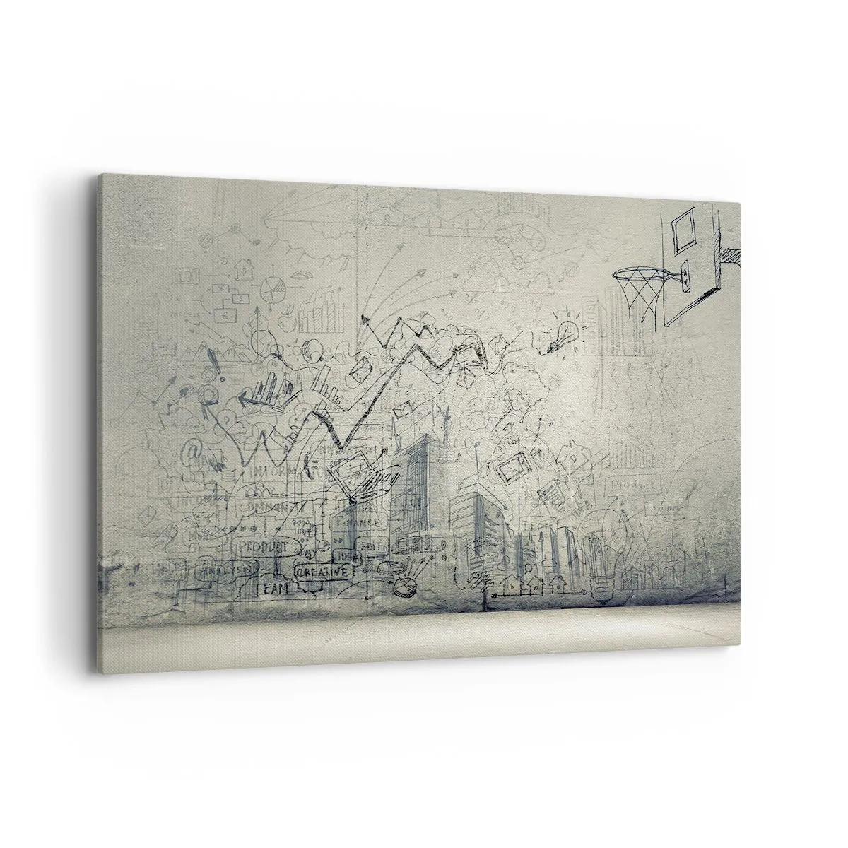 Obraz na plátně - Můj skvělý městský život - 100x70 cm