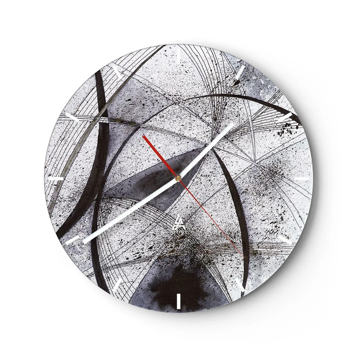 Nástěnné hodiny - Futuristická fantazie - 40x40 cm