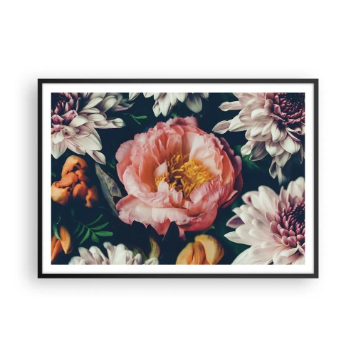 Plakát v černém rámu - S barokním přepychem - 100x70 cm