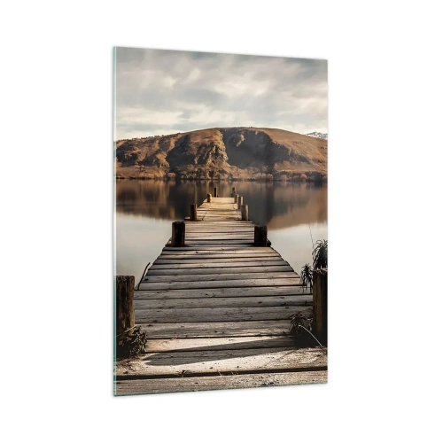 Obraz na skle - Krajina v tichu - 70x100 cm